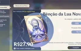 Xiao - Venti - Yaemiko - 114 dias de benção