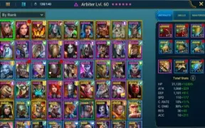 Raid Shadow Legends - Conta LvL 70 com 21 lendários TOPs