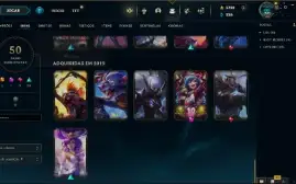 Valorant Plat 3 karambit íon c/todas versões + lol acc