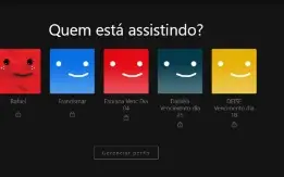 1 Tela Netflix so funciona tv box  (conta compartilhada)