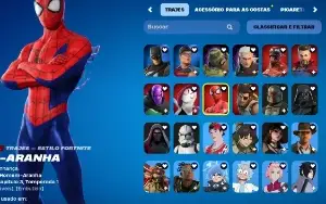 Conta Fortnite Skins Marvel E Animes! Super Barata