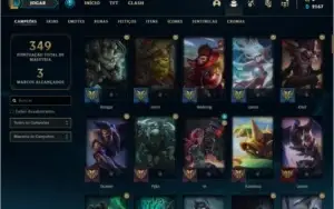 Conta de lol ouro 3 nas 2 filas conta top!