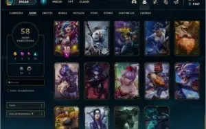 Conta de lol ouro 3 nas 2 filas conta top!