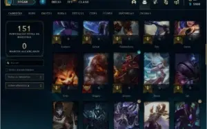 CONTA LEAGUE OF LEGENDS DIAMANTE 3