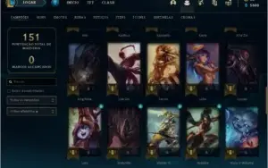 CONTA LEAGUE OF LEGENDS DIAMANTE 3