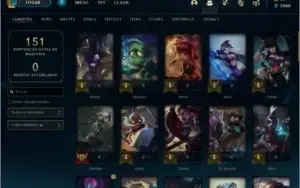 CONTA LEAGUE OF LEGENDS DIAMANTE 3
