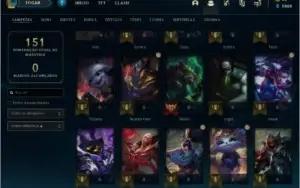 CONTA LEAGUE OF LEGENDS DIAMANTE 3