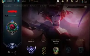 CONTA LEAGUE OF LEGENDS DIAMANTE 3