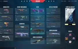 Raridade - Conta 3.7K Gastos Todas Skins Exclusivas