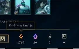Conta platina 3 13 skins 11 no espolio