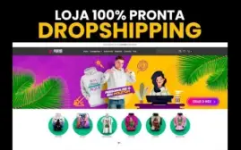 +2000 Mil Lojas Dropshipping Prontas Editável!