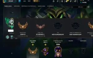 Ouro 2 com TODOS os Champs e 175 Skins ( MID / ADC / JG )
