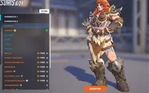 Conta Overwatch 2 Varias skins/ armas douradas