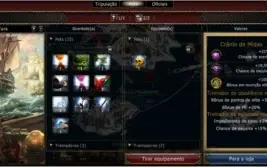Conta Seafight Top full canhão/receitas - AG3
