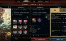 Conta Seafight Top full canhão/receitas - AG3