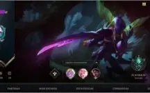 PLATINA IV, com 3BAÚS, 2-Skins, 20Campeões e mais
