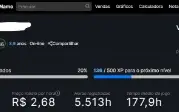 Conta Steam Nível 46 Com 150+ Jogos Nunca Levou Ban 4 Anos