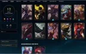 Conta Diamond 1 League of Legends (LOL)