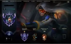 Conta Diamond 1 League of Legends (LOL)