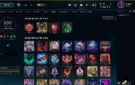 Vendo conta de League of legends nivel 304