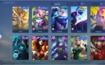 Conta cheia de skins caras Mobile legends