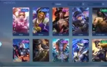 Conta cheia de skins caras Mobile legends