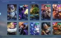 Conta cheia de skins caras Mobile legends