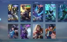 Conta cheia de skins caras Mobile legends