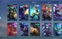 Conta cheia de skins caras Mobile legends