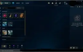 Conta smurf lol diamante 3