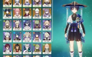 Ar45: Wanderer, Kazuha, Yae, Ganyu, Ayaka, Lyney, Albedo, Ko
