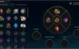 conta lv 74, bronze 4, 55 champ, 17 skins, 12 emot.