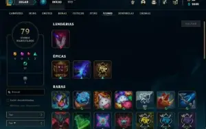 Conta platina 2 com 55 Champs e 21 Skins
