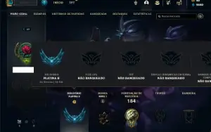 Conta platina 2 com 55 Champs e 21 Skins