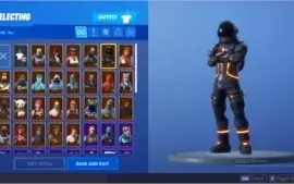 Conta fortnite season 3,4,5,6,7,8 +salve o mundo