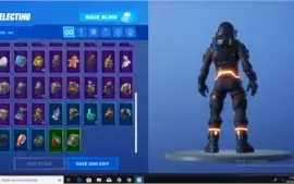 Conta fortnite season 3,4,5,6,7,8 +salve o mundo
