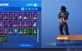 Conta fortnite season 3,4,5,6,7,8 +salve o mundo