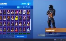Conta fortnite season 3,4,5,6,7,8 +salve o mundo