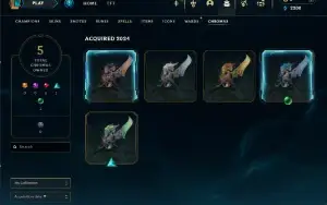 Conta league of legends smurf esmeralda