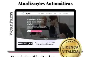 Tema Wordpress Caspiar + Atualizações
