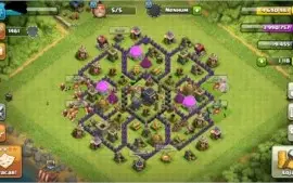 Clash of Clans Cv9 Barato com Bárbaro lv8
