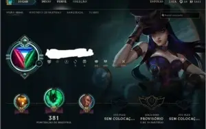 CONTA DE LOL TODOS OS CHAMPS E 197 SKINS
