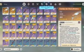 Conta Reroll Rank 52 Com Sigewinne C1 E Furina.
