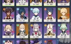 AR44 almost 45, Mona c1, Albedo, Jean 5* well farmed account