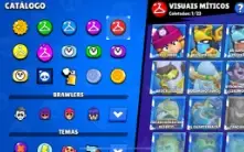 Conta brawl Stars com muitas skins e troféu preço negociável