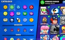 Conta brawl Stars com muitas skins e troféu preço negociável