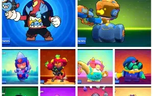 Conta brawl Stars com muitas skins e troféu preço negociável