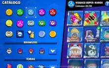 Conta brawl Stars com muitas skins e troféu preço negociável