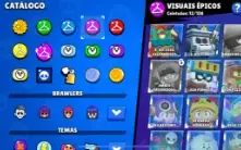 Conta brawl Stars com muitas skins e troféu preço negociável