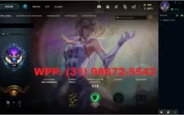 Conta LVL 154 com 310 skins